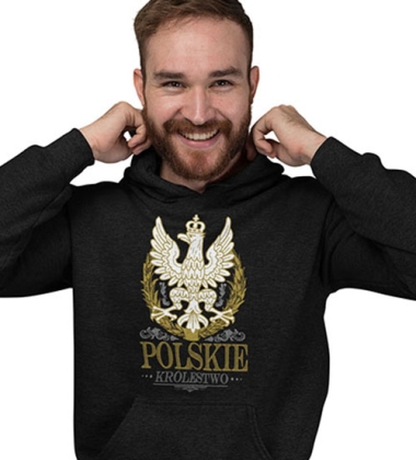Bluza z kapturem POLSKIE KRÓLESTWO